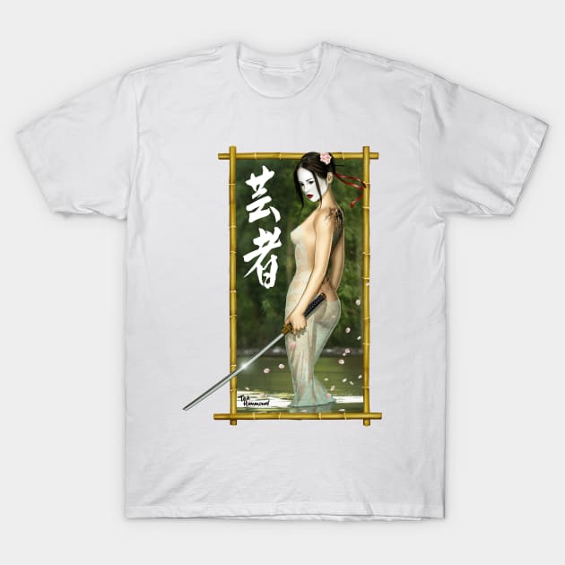 Geisha T-Shirt by ted1air